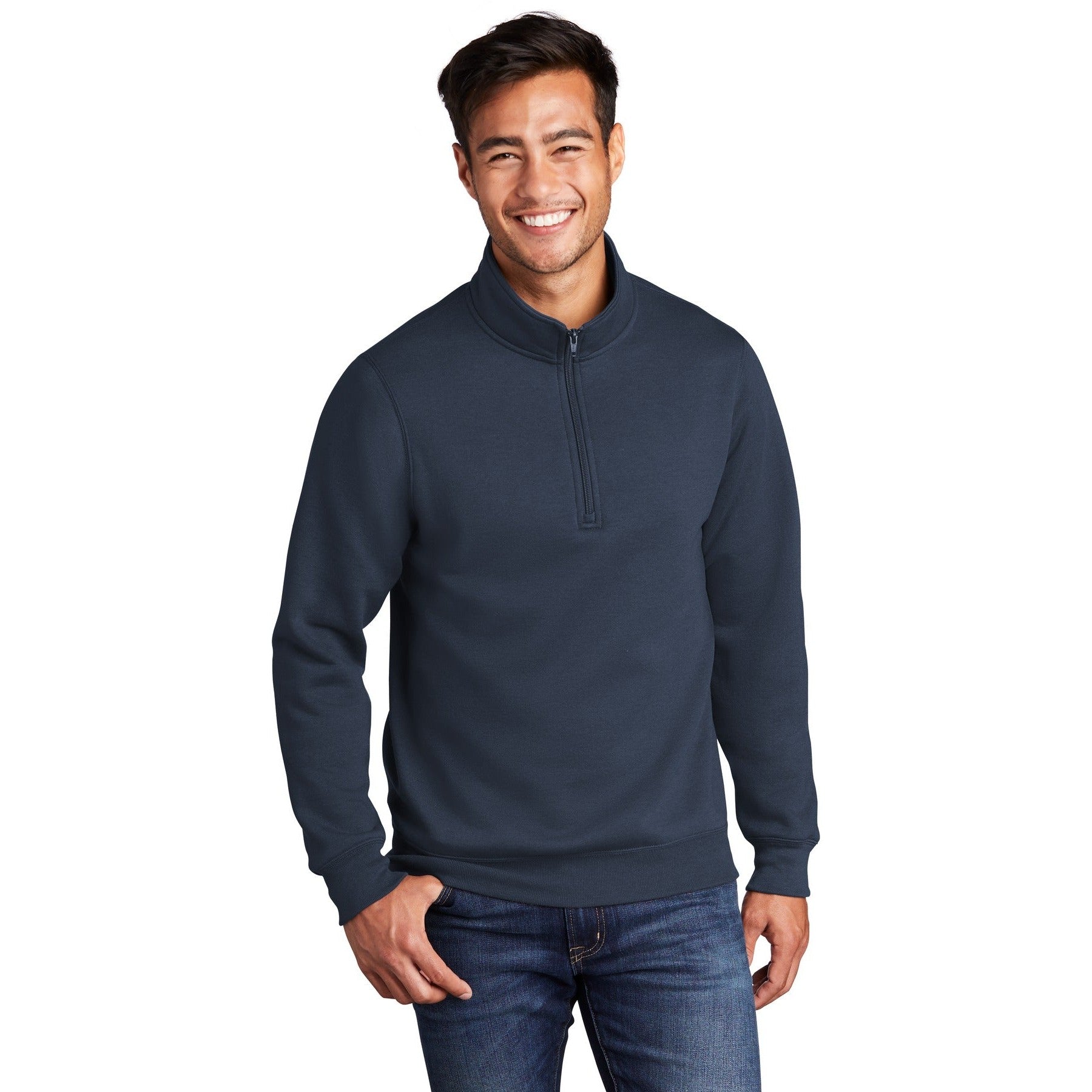 Port & Company-Port & Company ® Core Fleece 1/4-Zip Pullover Sweatshirt PC78Q-MedTech-9